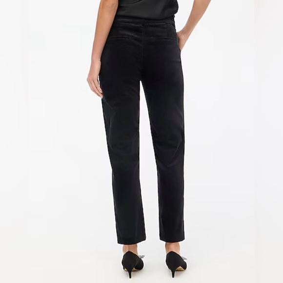 J. Crew Factory Women’s Velvet Kallie Pant BU803 Size 4 In Black NWOT - Picture 3 of 5